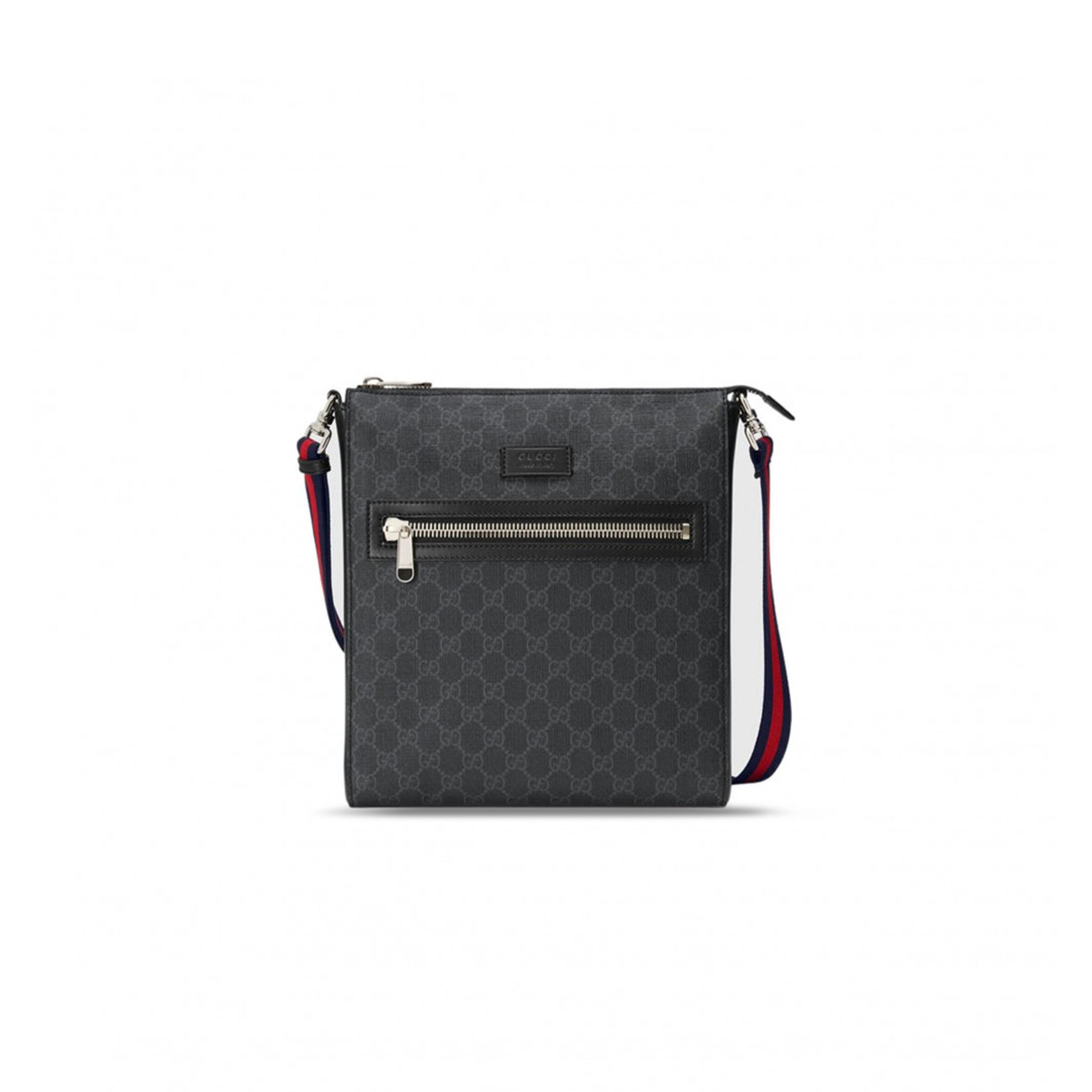 GUCCI GG BLACK MESSENGER 474137 (28.5*27*5cm)